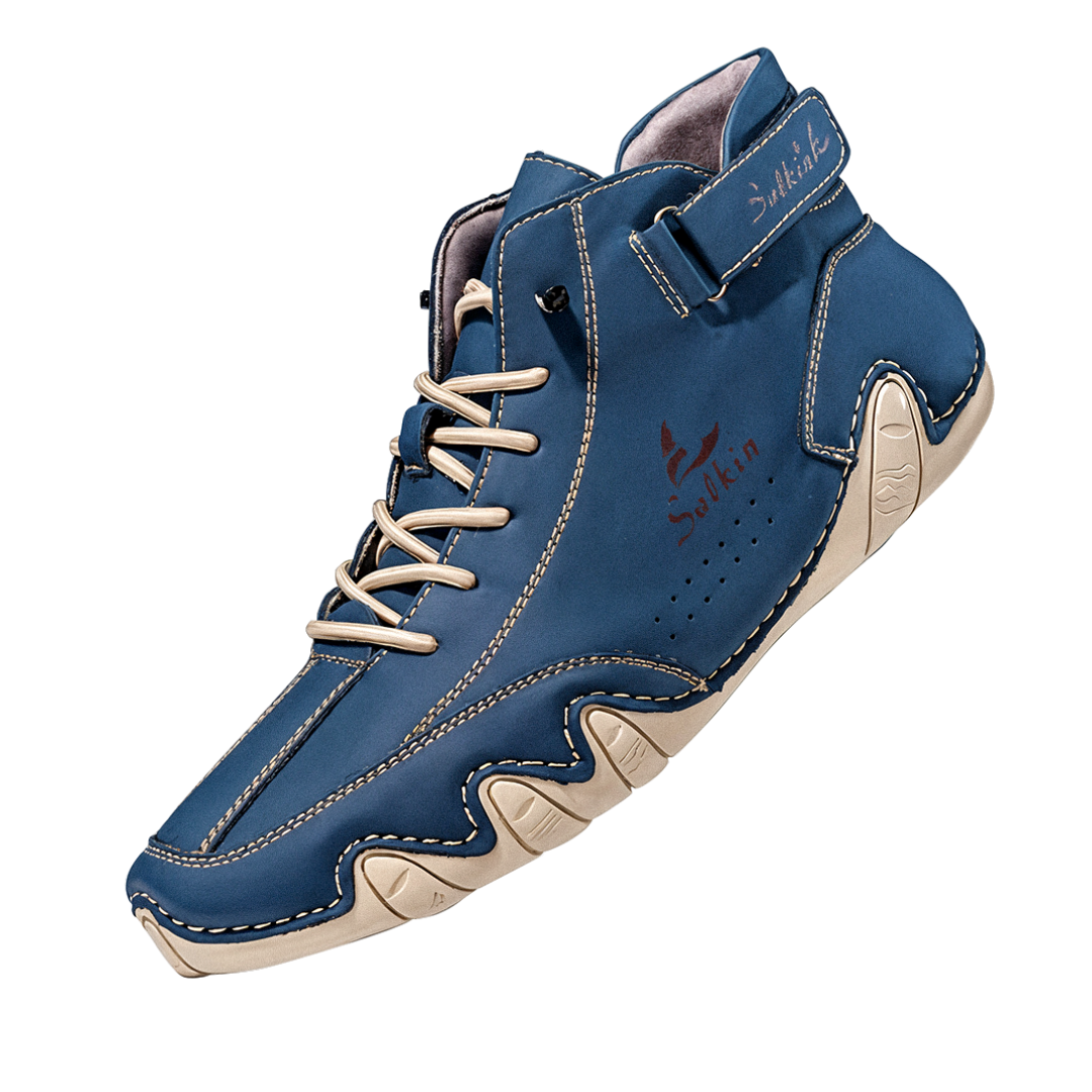 Collerina | Comfortable High Shoes Made of Faux Leather
