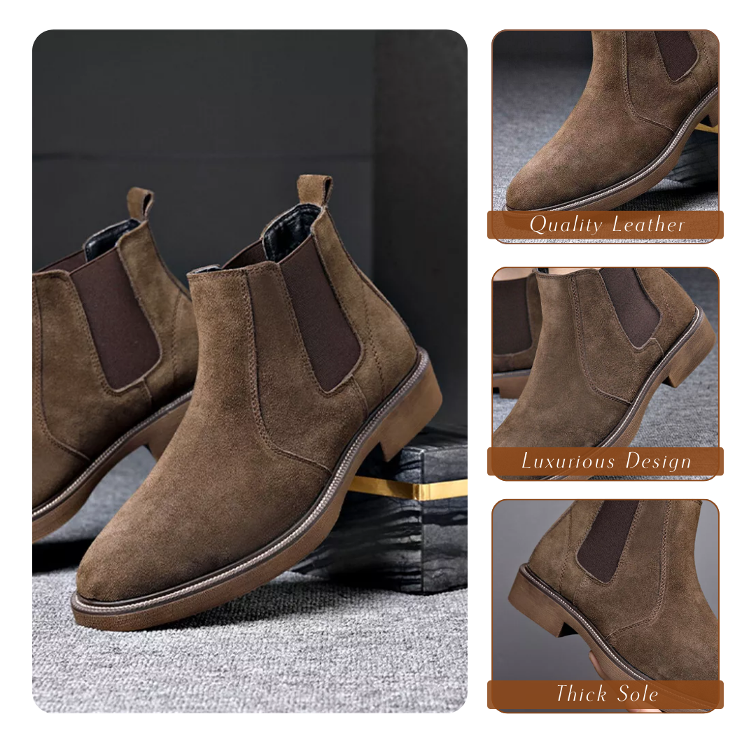 Stylish High-Top Ankle Boots