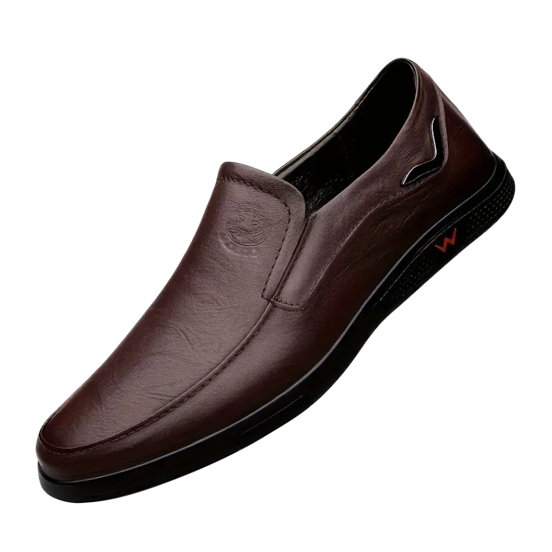 Casual Leather Slip-on Shoes