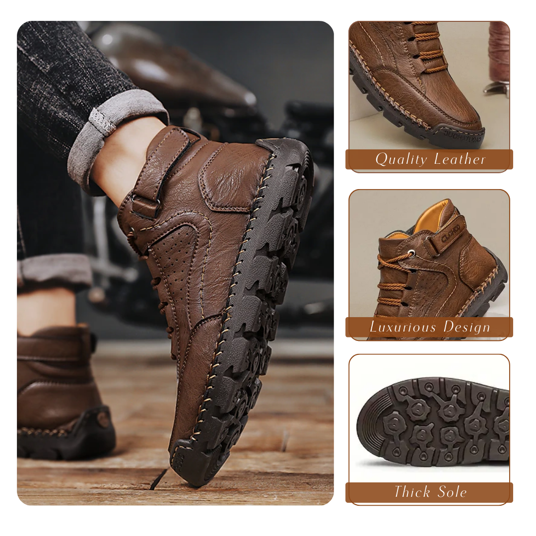 Darwin | Men's PU Leather Hiking Shoes