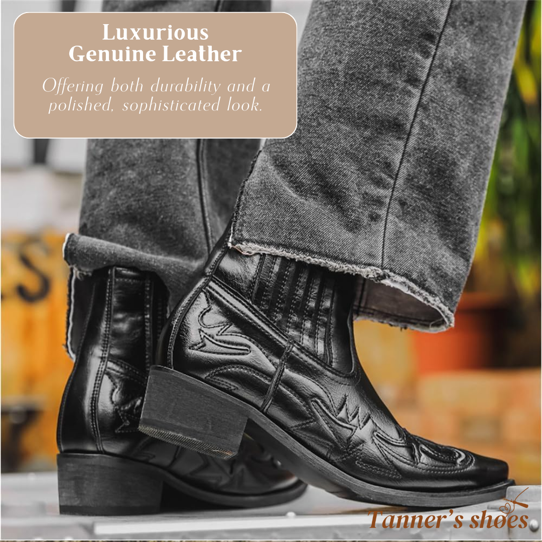Classic Low Cut Cowboy Boots