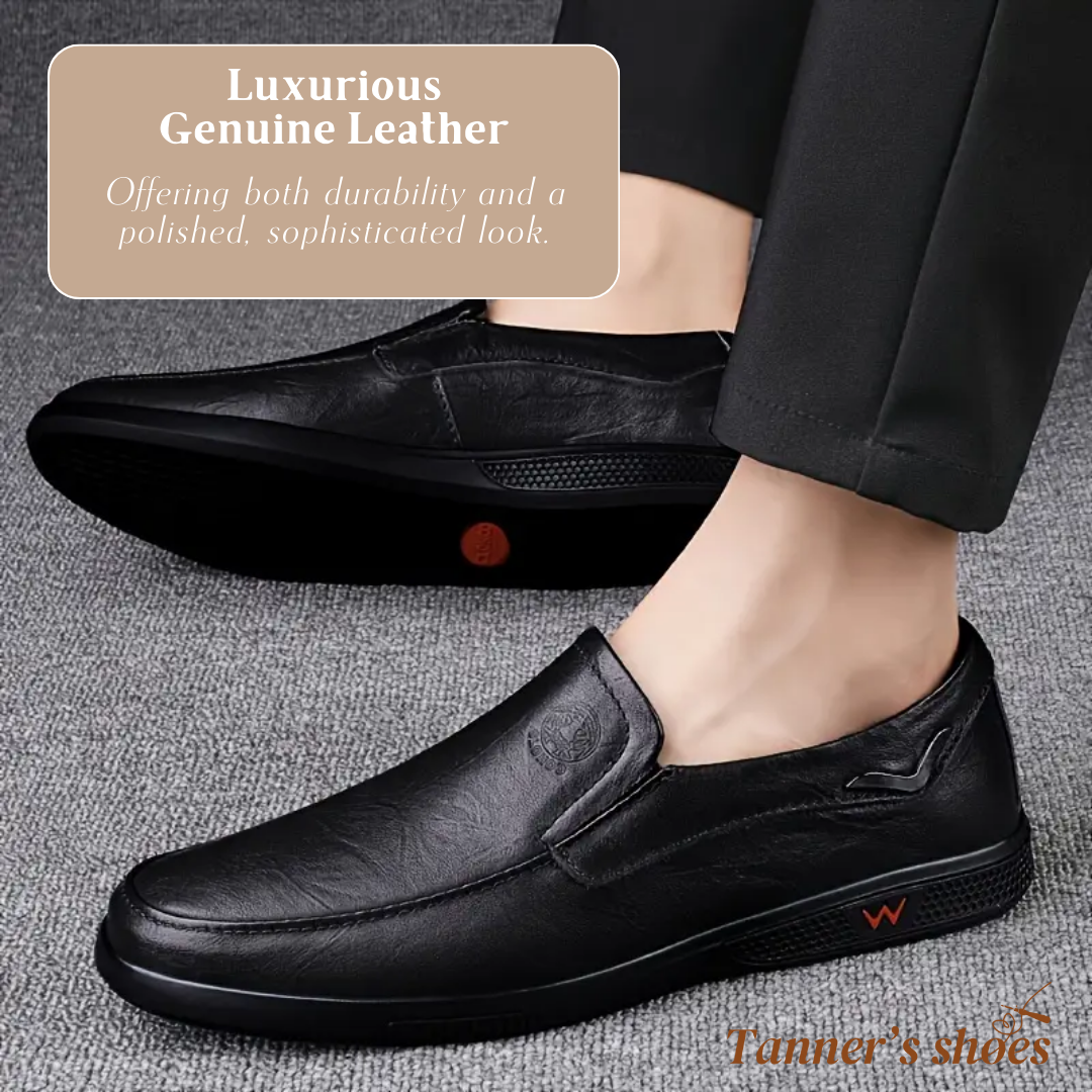 Casual Leather Slip-on Shoes