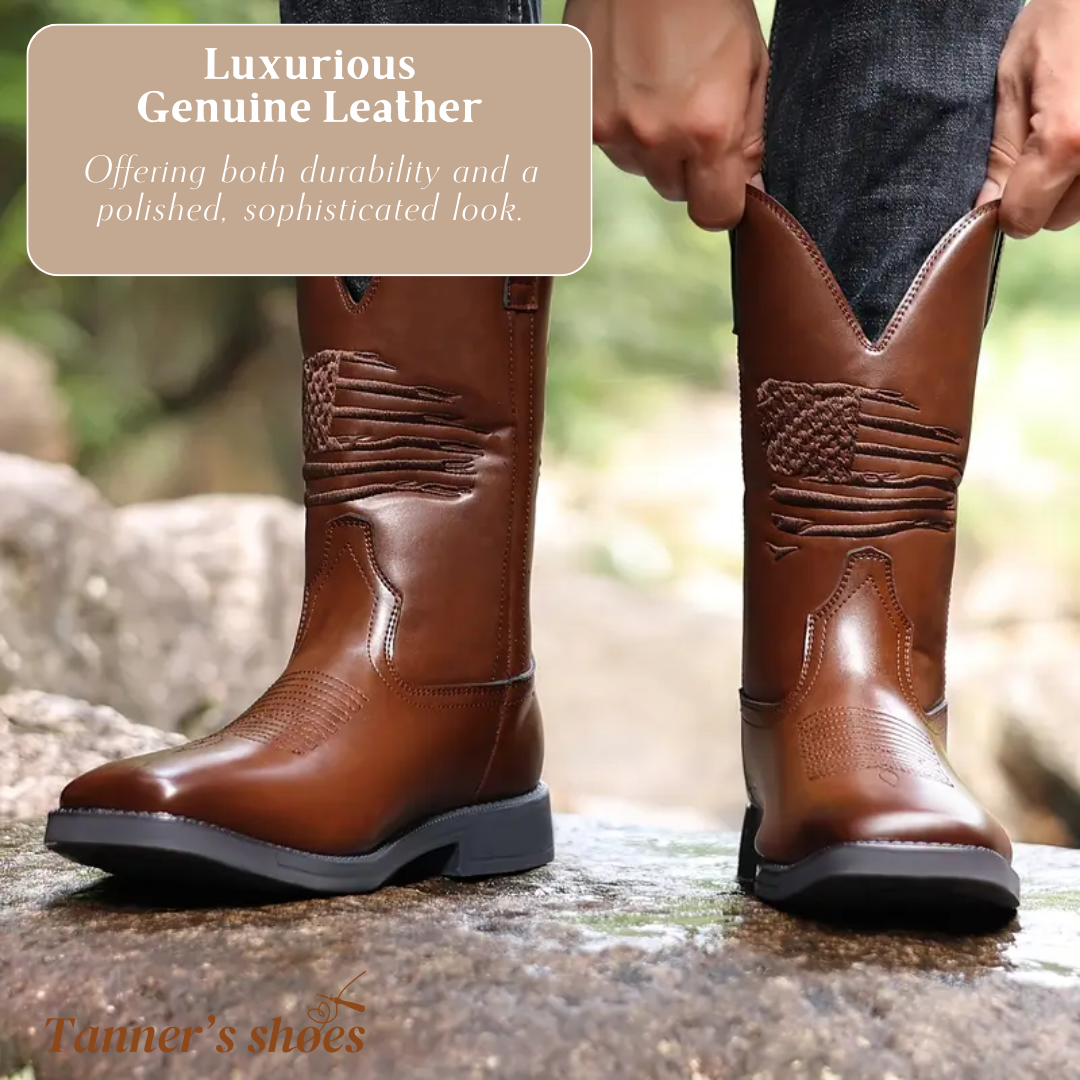 Western Style Stitched Boots