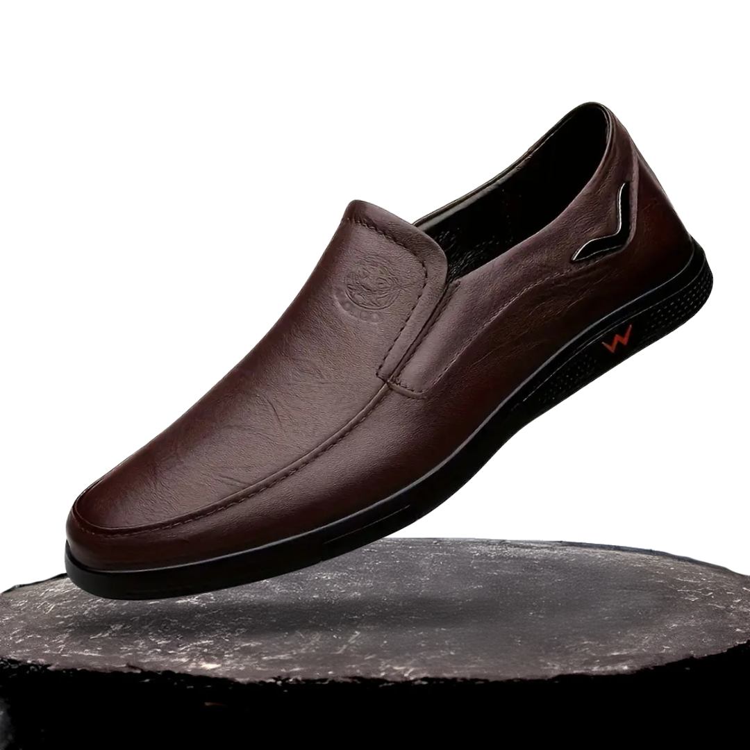 Casual Leather Slip-on Shoes
