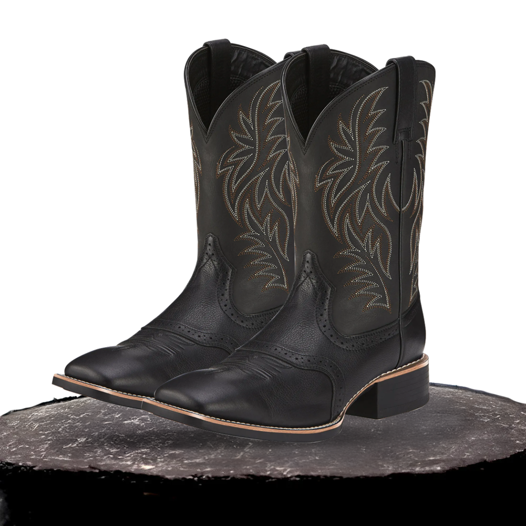 Midcalf Embroidered Cowboy Boots