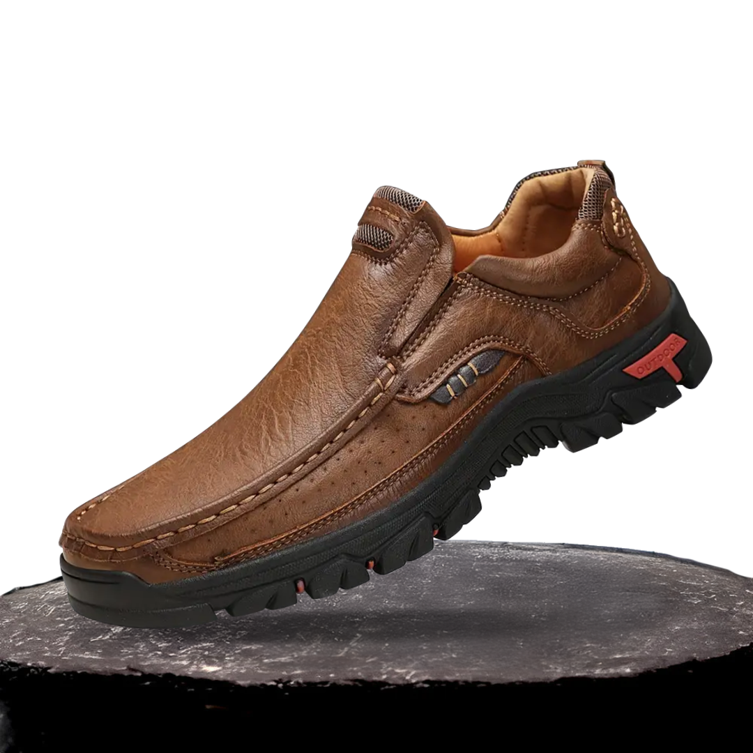 Fashionable Loafers with Stitching for Men