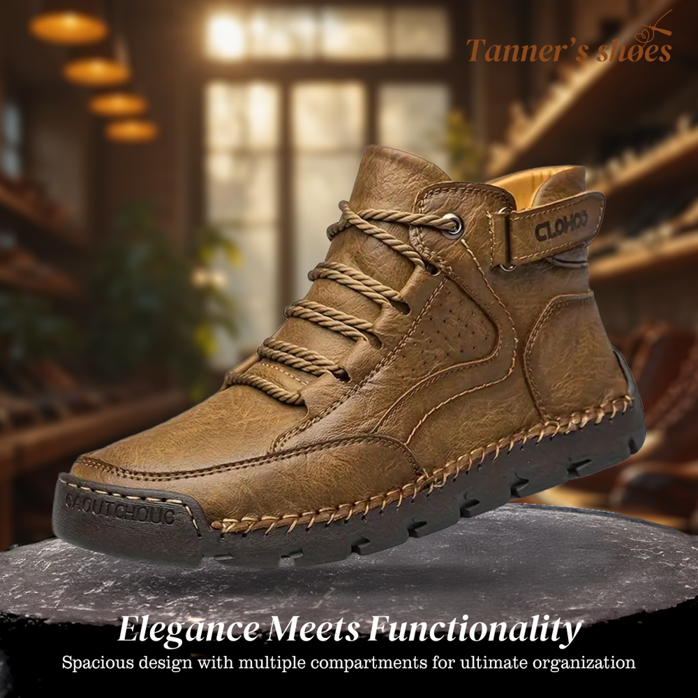 Charles | PU Leather Hiking Shoes
