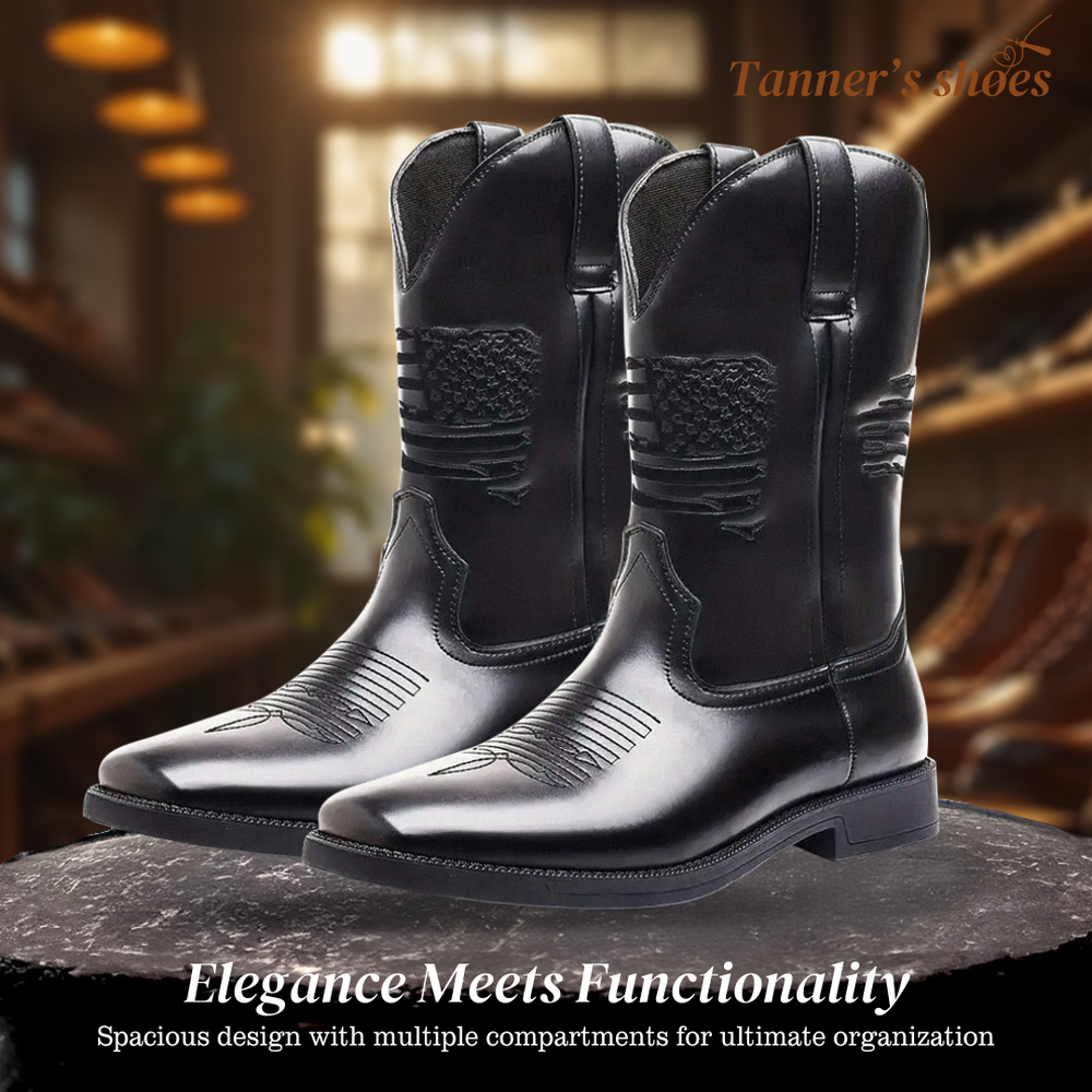 Western Style Stitched Boots
