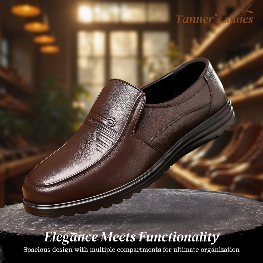 Comfortable Cowhide Leather Loafer