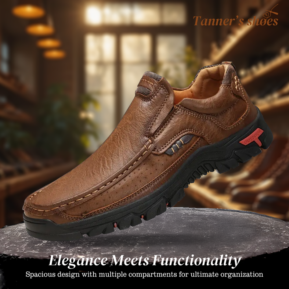 Fashionable Loafers with Stitching for Men