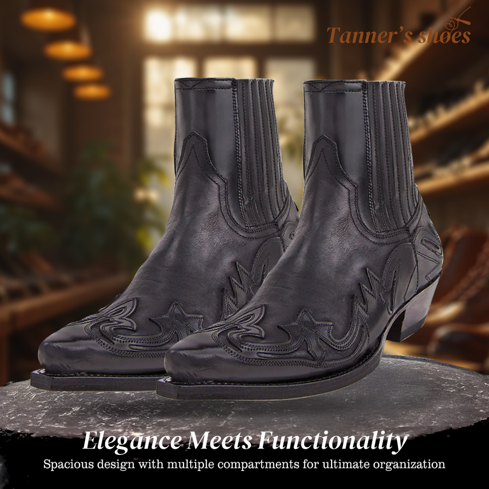Classic Low Cut Cowboy Boots