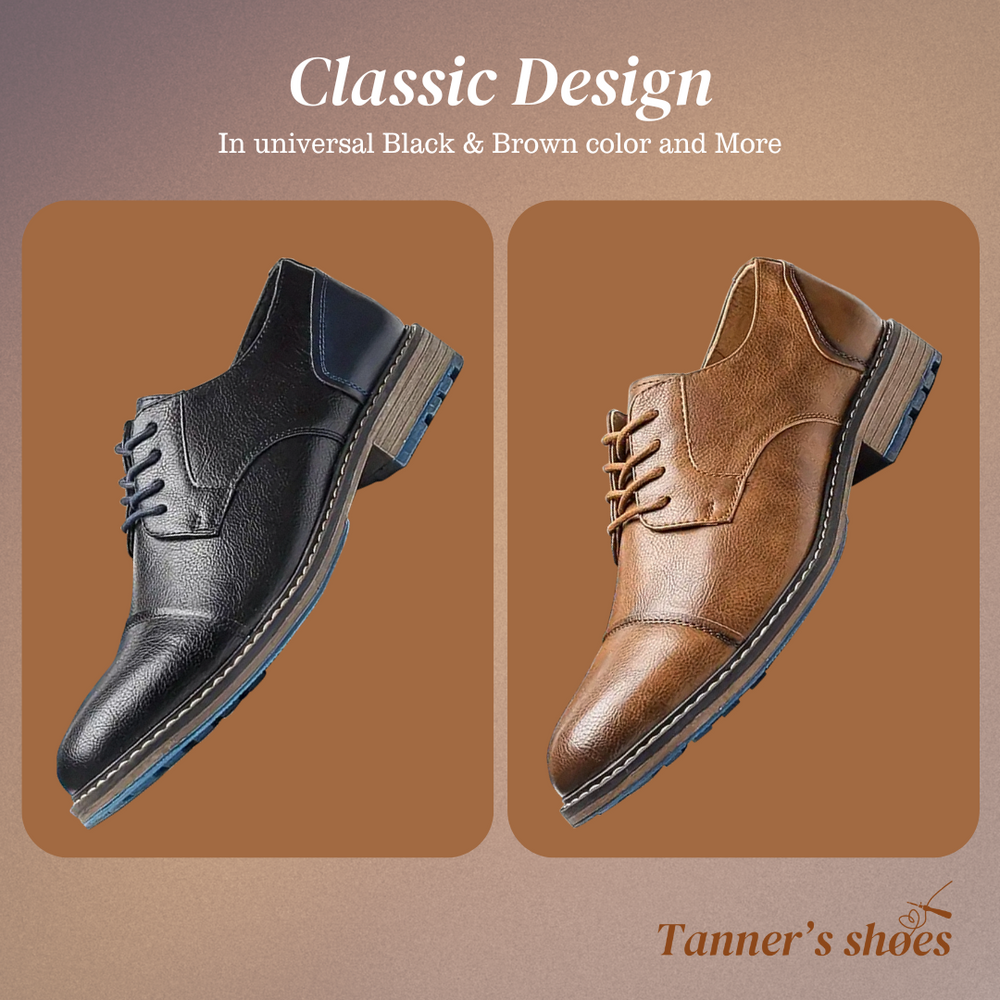 Large Sizes Men's Shoes with Solid Color