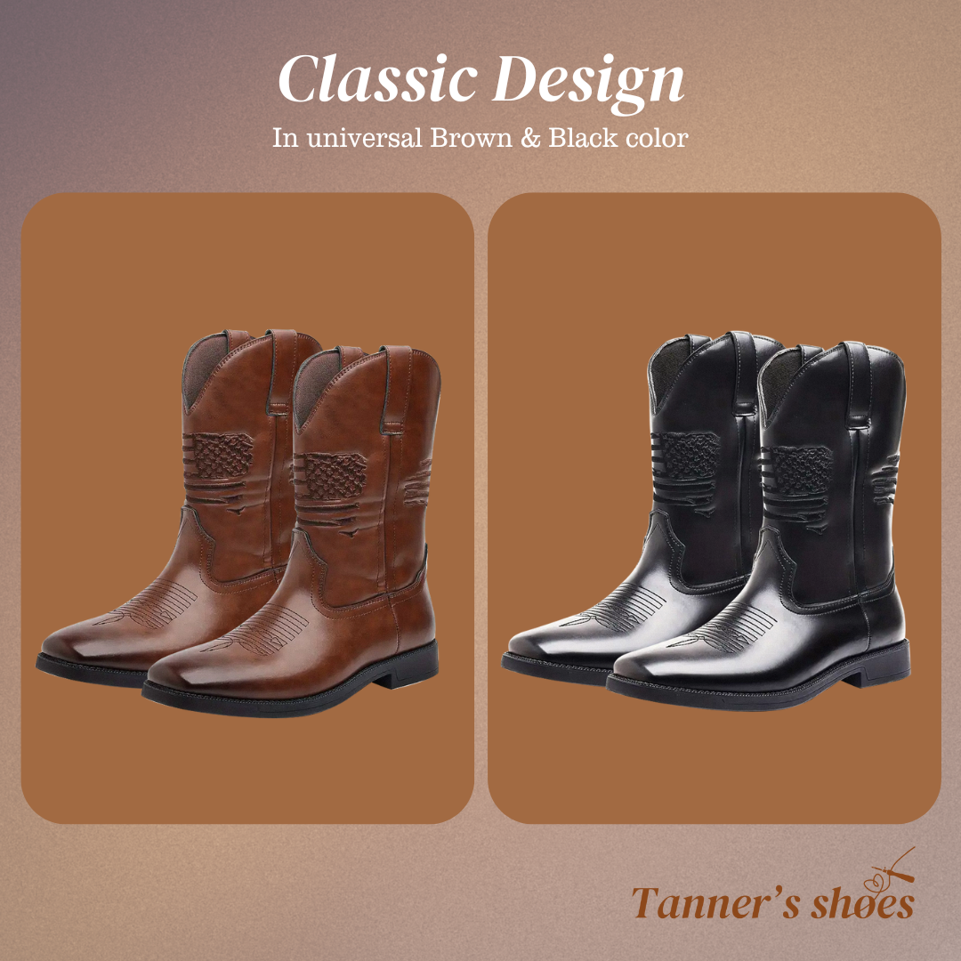 Western Style Stitched Boots