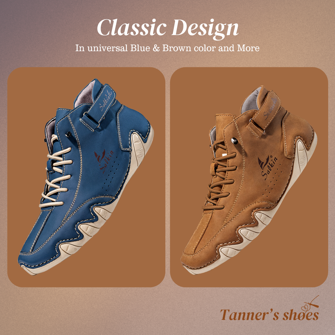 Collerina | Comfortable High Shoes Made of Faux Leather
