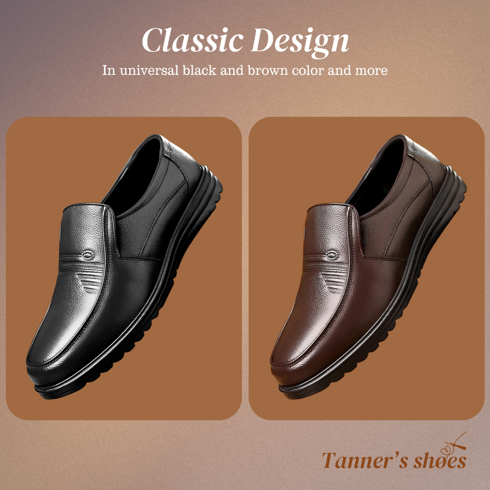 Comfortable Cowhide Leather Loafer