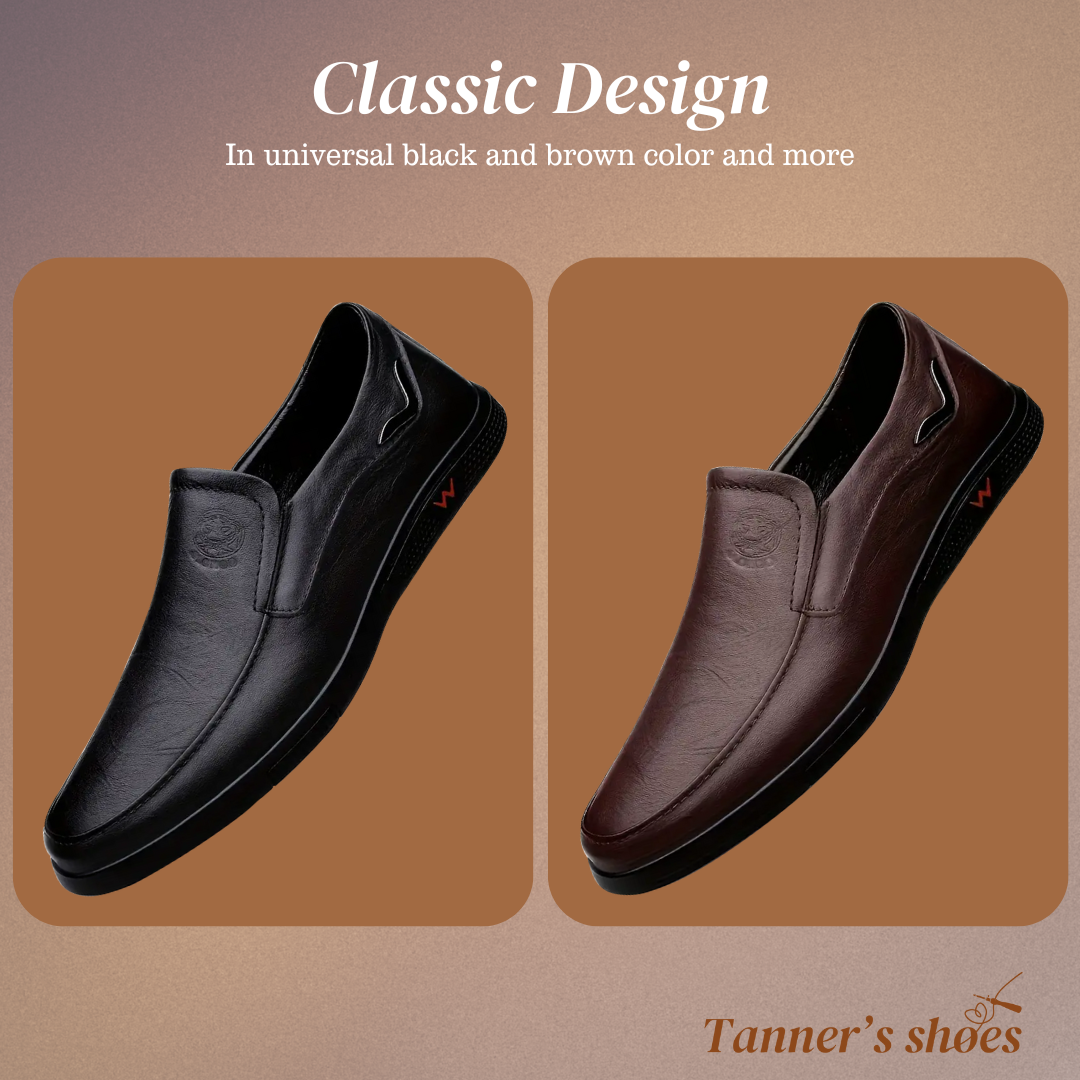 Casual Leather Slip-on Shoes