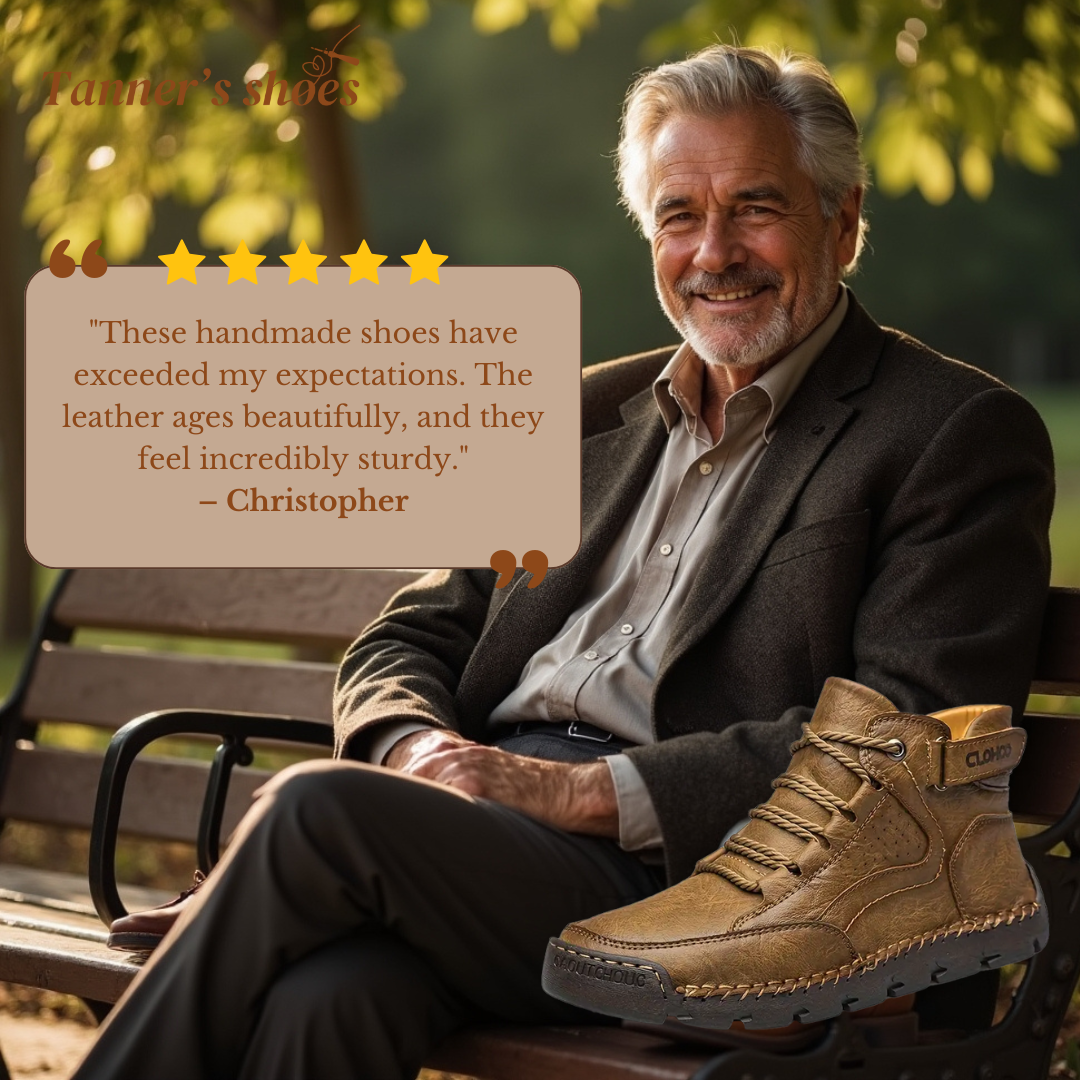 Charles | PU Leather Hiking Shoes