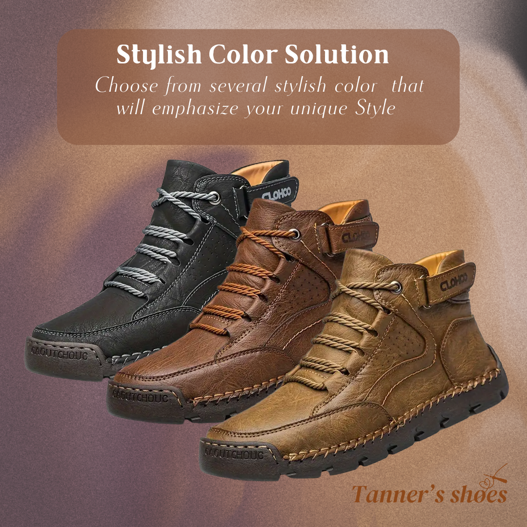 Charles | PU Leather Hiking Shoes