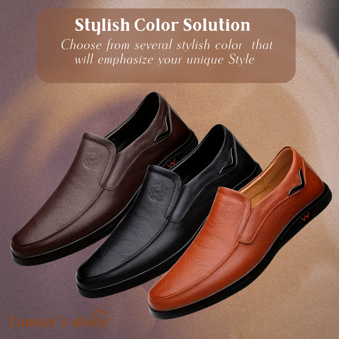 Casual Leather Slip-on Shoes