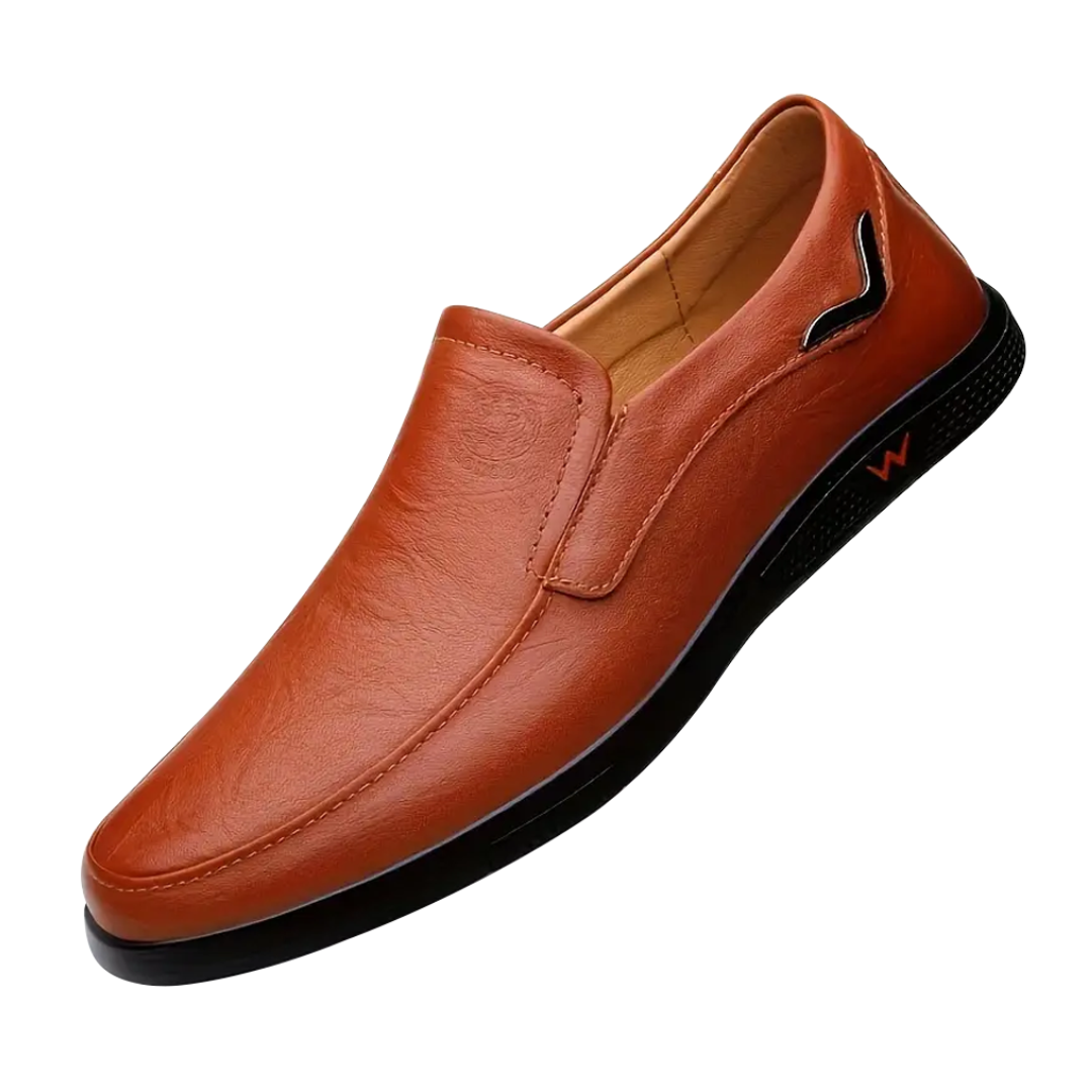 Casual Leather Slip-on Shoes