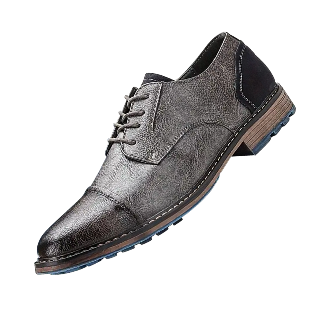 Large Sizes Men's Shoes with Solid Color