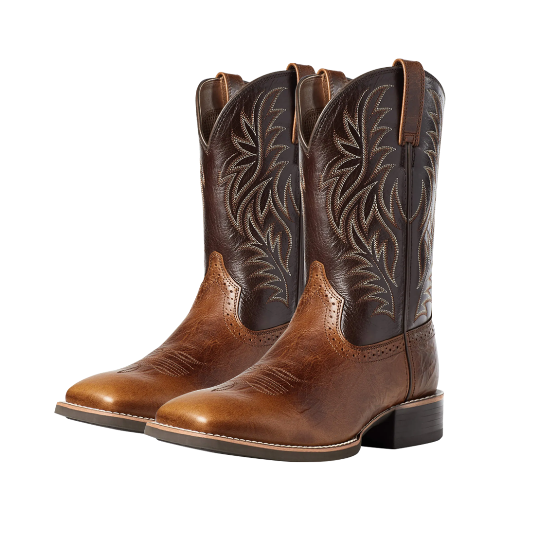 Midcalf Embroidered Cowboy Boots