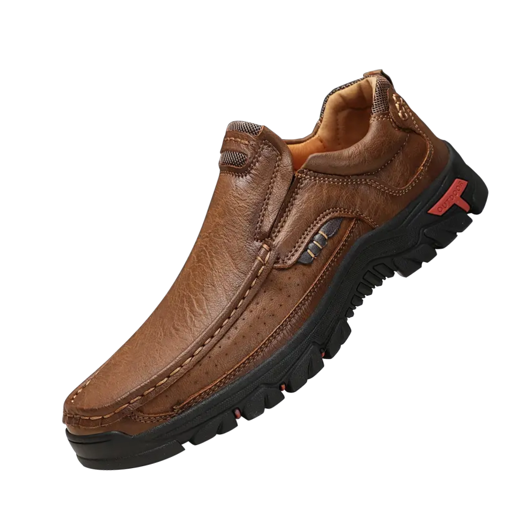 Fashionable Loafers with Stitching for Men