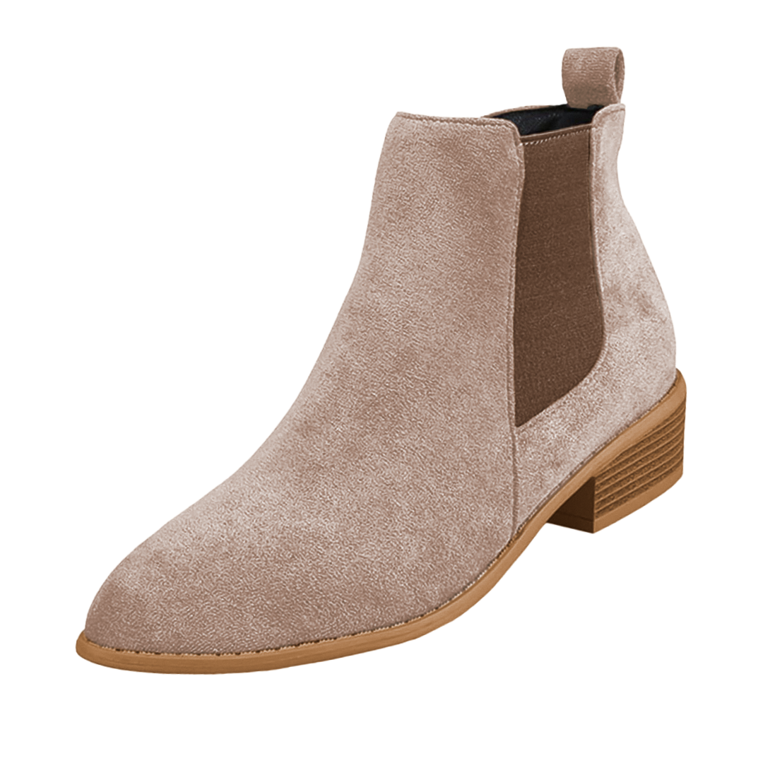 Clara | Pointed-Toe Zipper Boots