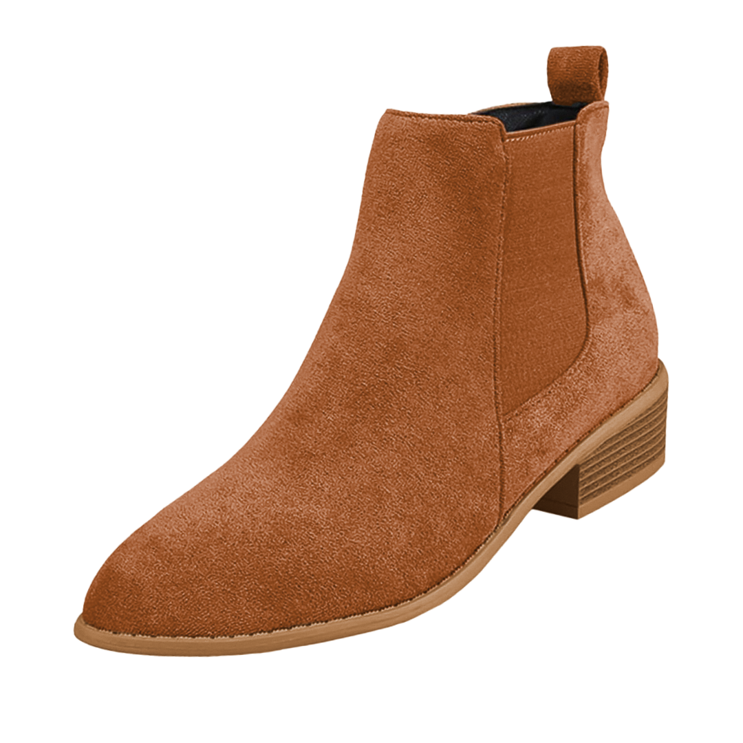 Clara | Pointed-Toe Zipper Boots